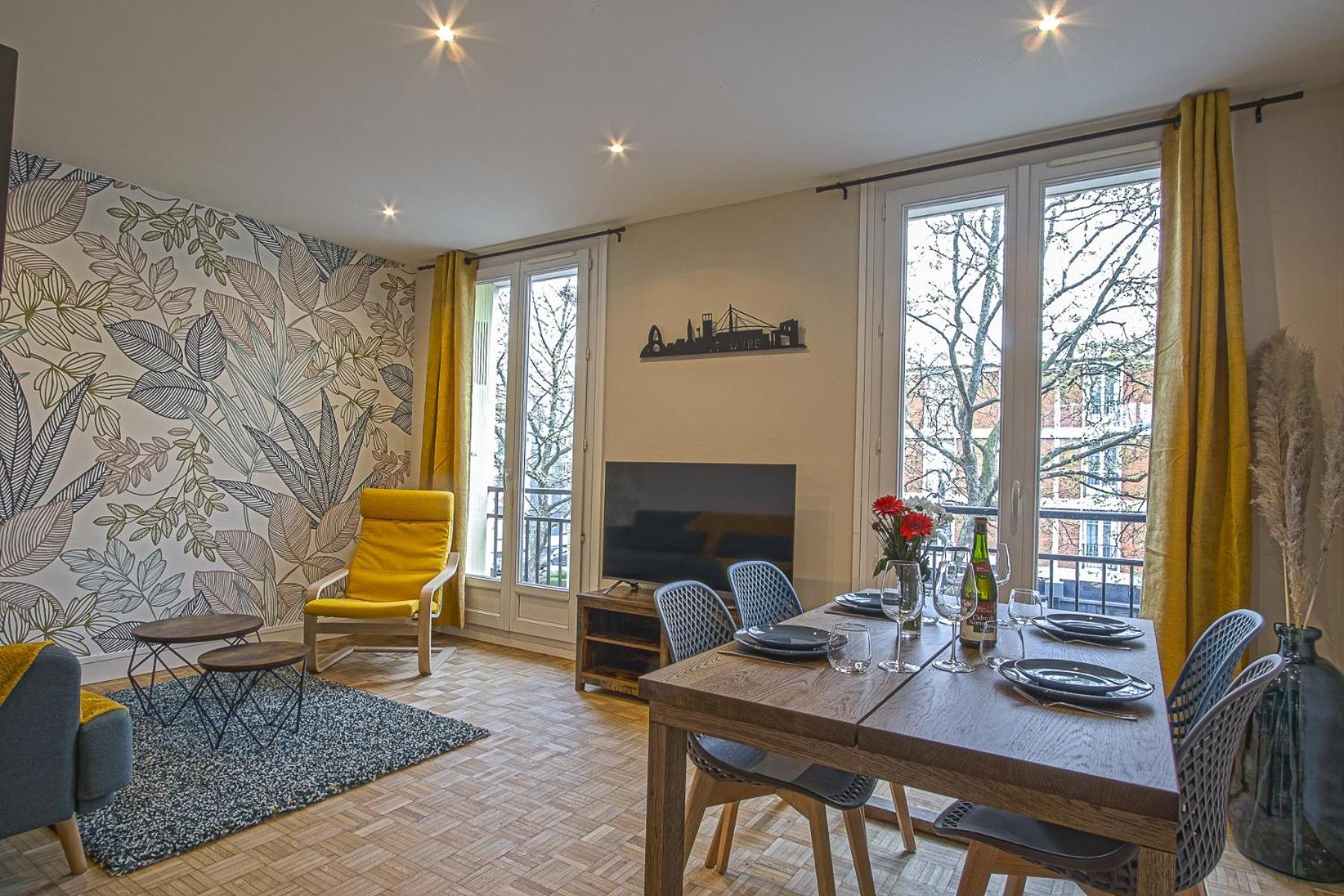 L'Escapade Oceane, Appartement Avec Parking Le Havre Ngoại thất bức ảnh